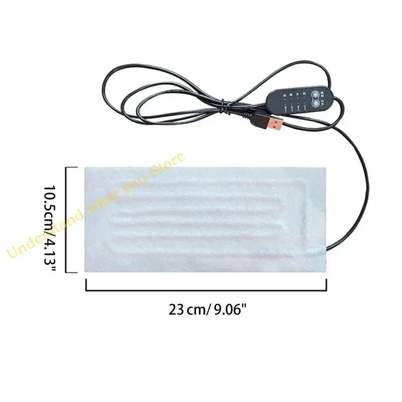 J60A 가열 패드 핸드 더운 따뜻한 5V USB 가열 필름 전기 겨울 열 열 매트