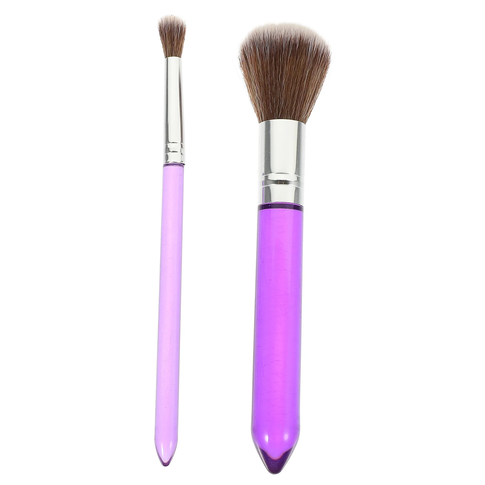 

2 Pcs Paint Brush Cake Brushes Convenient Cookie Dessert Household Supply Purple Accessory