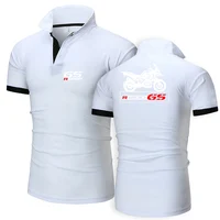 Polo Décontracté à Manches Courtes pour Homme, Vêtement à la Mode, Couleur Unie, Moto R 2023 650 800 1150 GS Adventure, Nouvelle Collection Été 1200 2