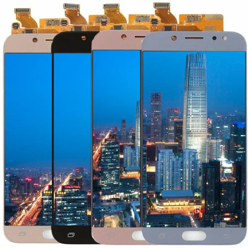 ЖК-дисплей TFT для Samsung Galaxy J7 Pro 2017 J730 сенсорный экран J730F в сборе Замена с