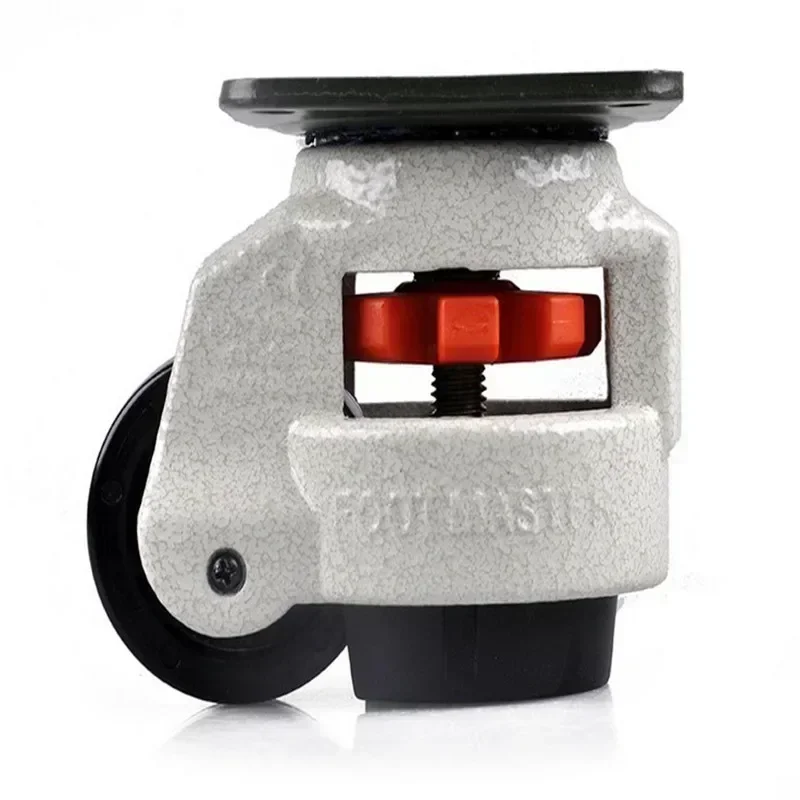 KFFKFF Leveling Casters, Quad Pack, Total Weight Support of 2200 lbs, 2.5  inches, Reinforced Handle Design, 360 Degree Rotating Caster Wheels,  Modifiable Casters with Feet for Workstation, Machinery - Walmart.com 6pcs Level Adjustment Caster GD-40F Industrial Roller Wheel Leveli