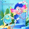 Kids Animal Backpack Water Gun ,Summer Outdoor Mini Cartoon Animals Baby Backpack Water Gun ,Beach Pool Party Fight Gun Toy Gift 1