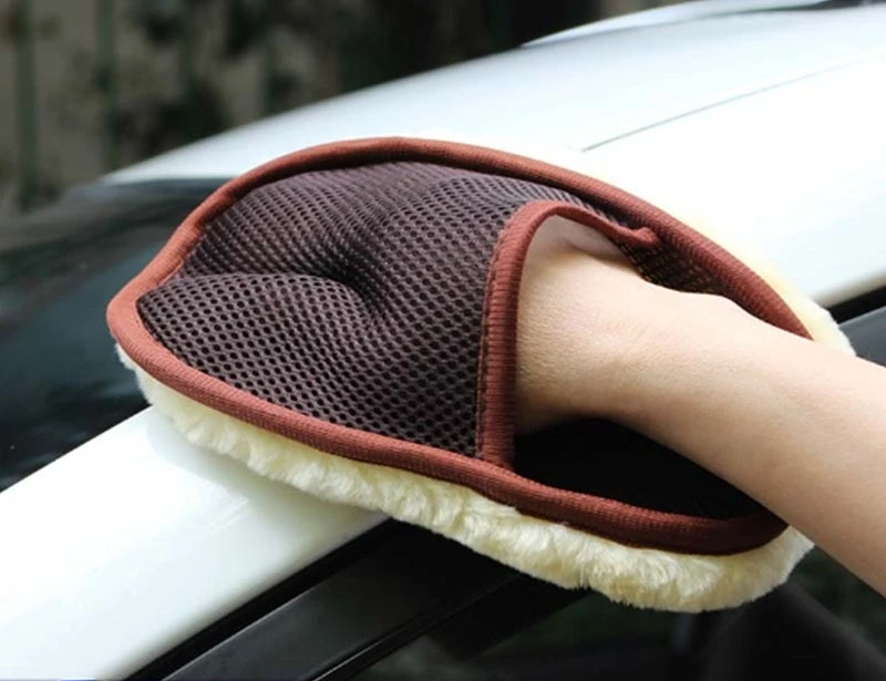 

2pcs/set Car Wash Microfiber Gloves Thick Car Cleaning Tools Detailing Automobile Maintenance Thick Sponges Cloths & Brushes New