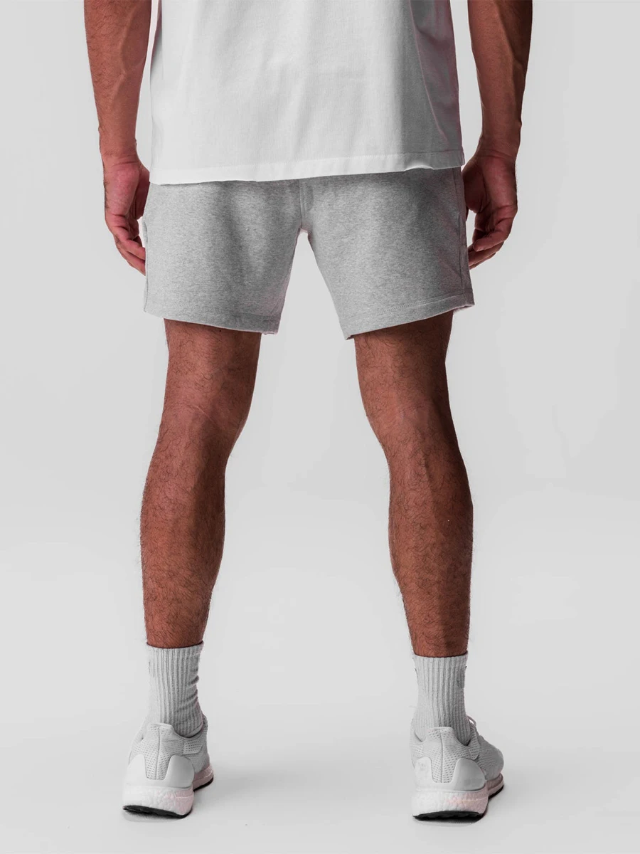 Men s Solid Color Elastic Waist Gym Shorts with Pockets for Running Training and Fitness - Athletic Activewear for Workouts