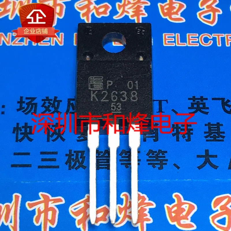 

5 шт.-10 шт., K2638 2SK2638 TO-220F 450V 10A, новый и оригинальный товар в наличии