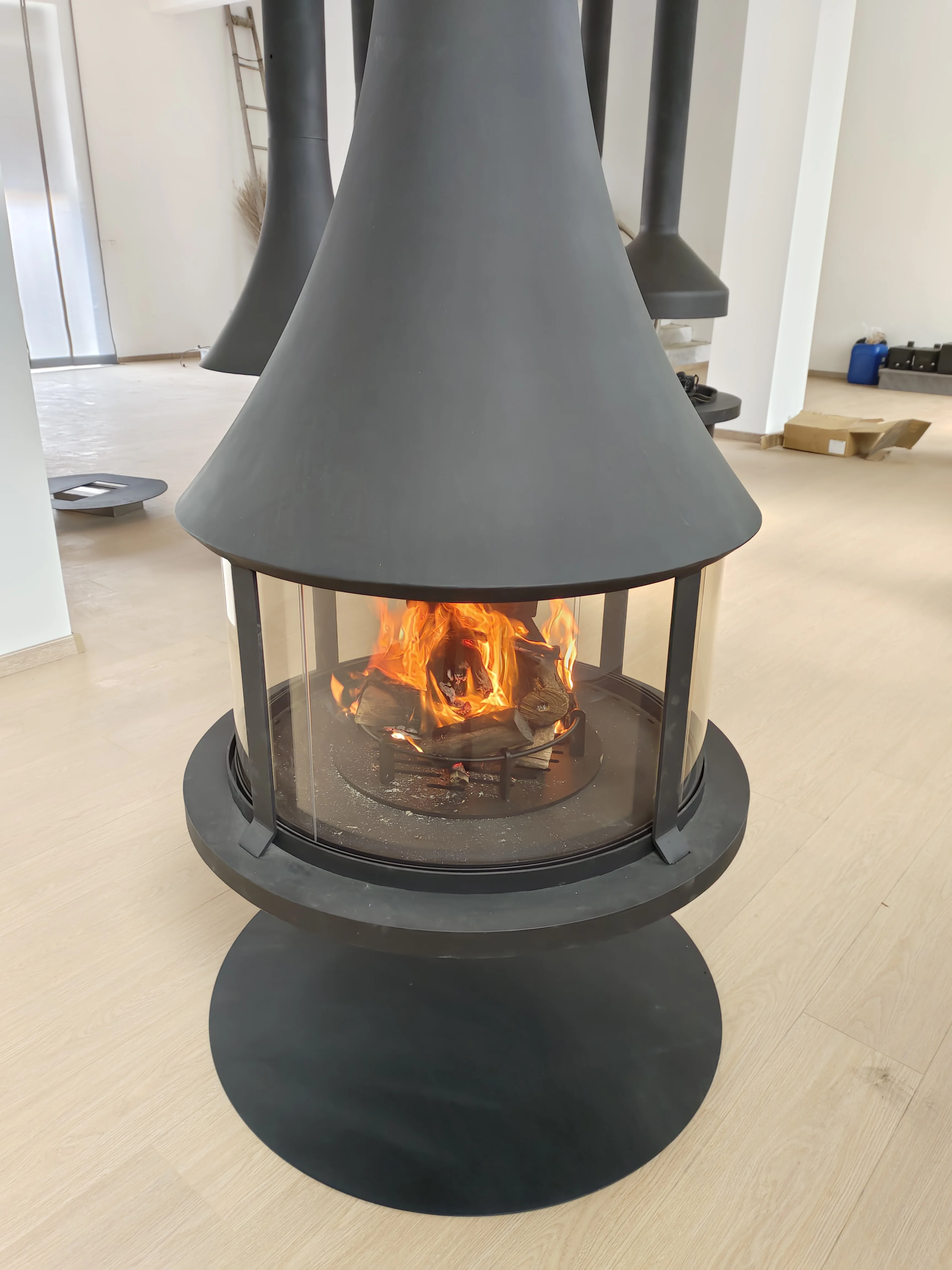Suspended Hanging Fireplace .good Quality with Wood Burning Fireplaces