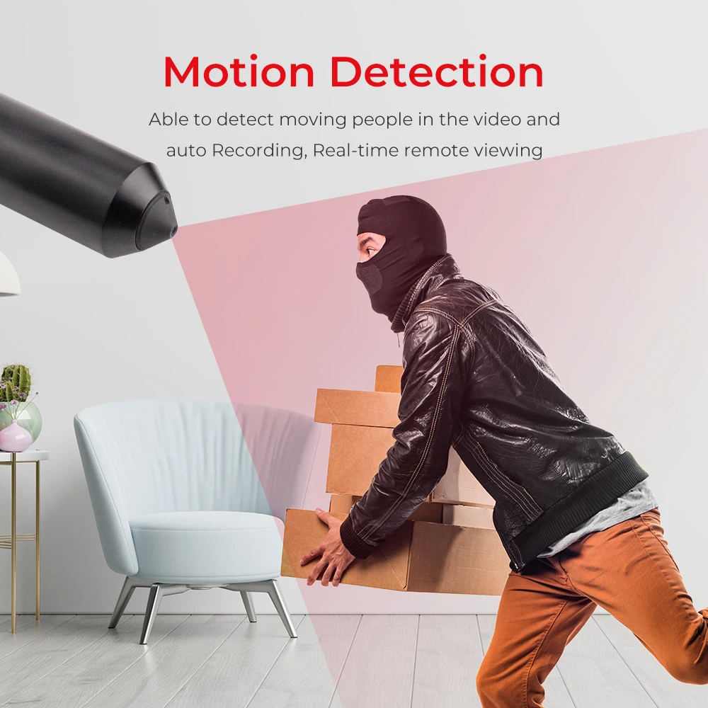 3/5MP Mini POE IP Camera Video Surveillance Network Camera with POE Pen-type Video Recorder Motion Detection Camera with Onvif