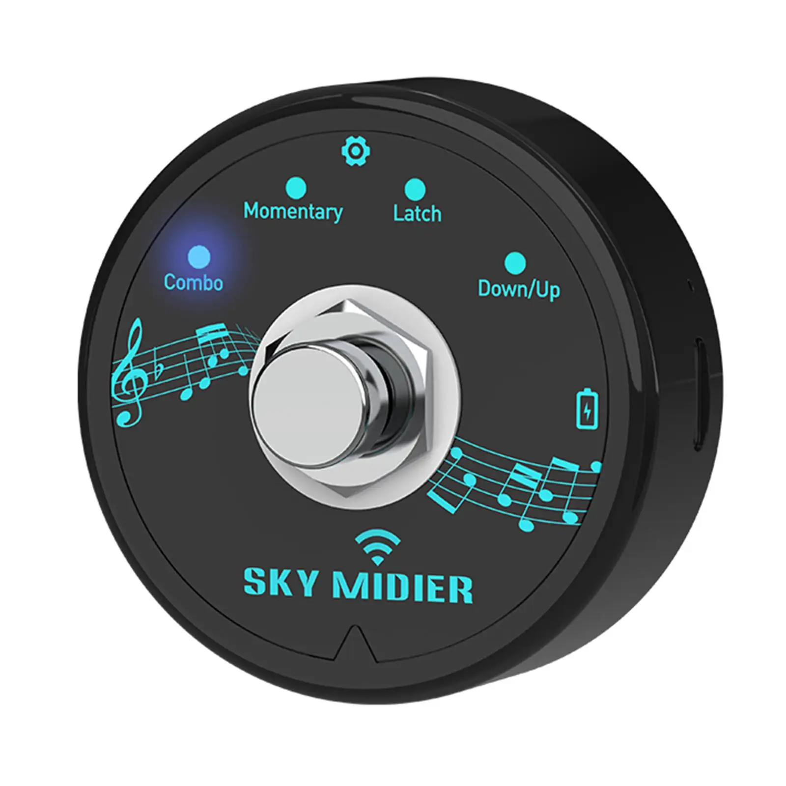 

Беспроводной MIDI-контроллер, легкий перезаряжаемый MIDI-контроллер для ног