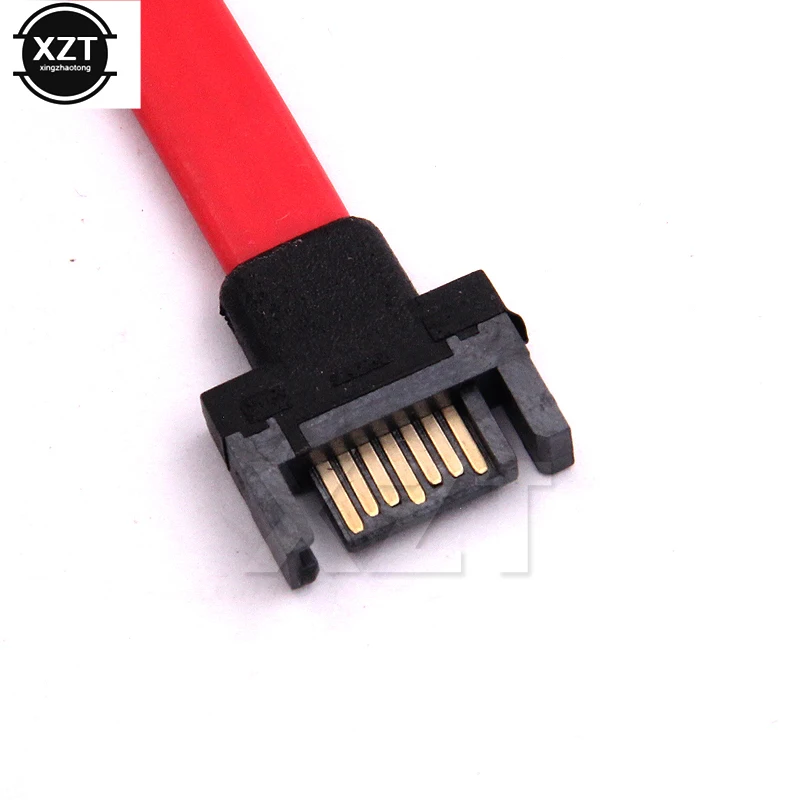 직렬 ATA 외부 케이블 어댑터, PC SATA 3.0 SATAIII 6Gbps 디스크용, 7 핀 수 컨버터 어댑터 케이블, 0.5M eSATA to SATA 케이블