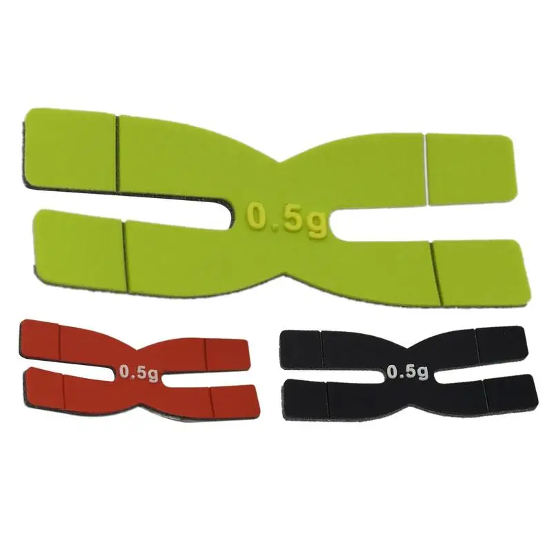 0.5g Tennis Racket Weight Balance Strips Tennis Badminton Racquet Sports Silicone Racquet Weight Balance Tapes