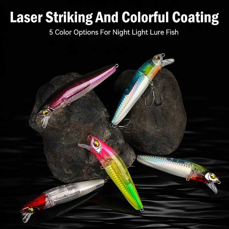 Leydun Flash Blade Sinking Minnow Lure – Enhanced Action Swimbait