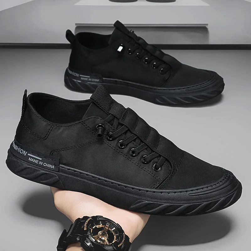 Autumn and Spring Mens Casual Shoes New Ice Silk Breathable Deodorant Work Men Flats Casual Lightweight Men Sneakers
