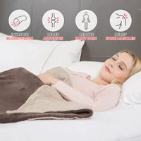 220-240V 120W 160x120cm Soft Microplush Warmer Throw Electric Heating Thermal Blanket 220V Washable Overblanket With Europe Plug 1