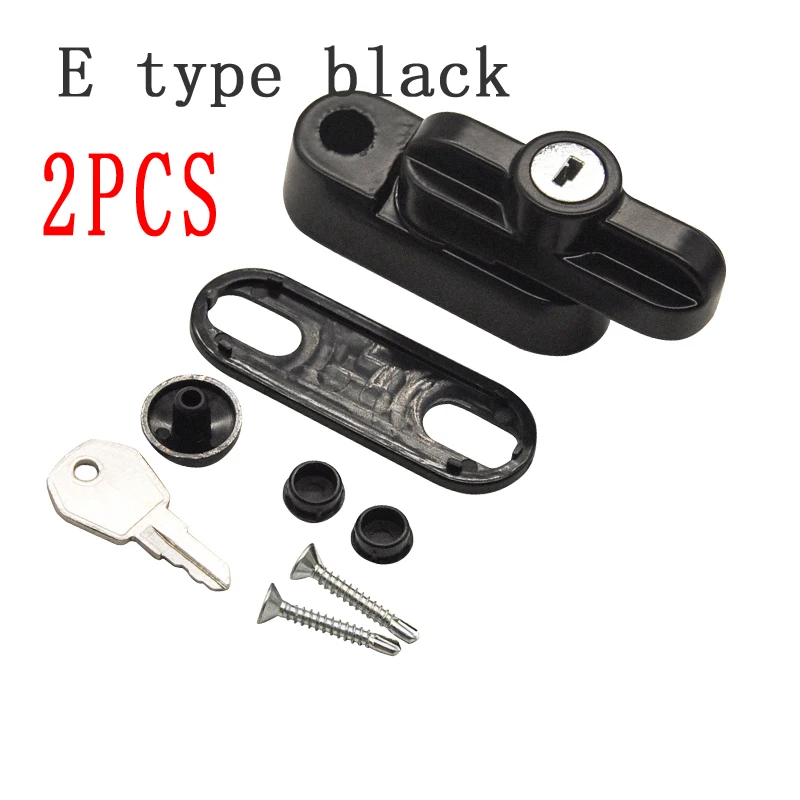 E type black 2pcs