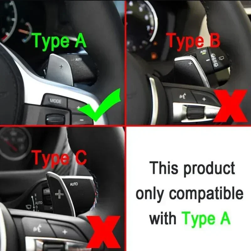 Luxury Aluminum Shift Paddle Wheel Extensions