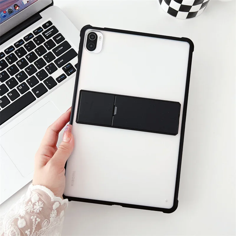 Universal Tablet Stand Case with Adjustable Cover and Back Support