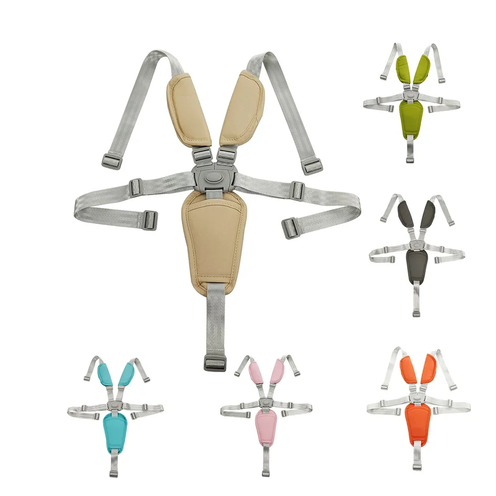Baby Chair Seat Belt Feeding Chair Universal Car Seat Sling for Kids Harness Portable Strap Baby Accessories Dining Chairs Fixed