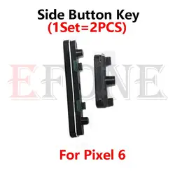 Power Button and Volume Control Key Replacement (Pixel 6A Black 10PCS)
