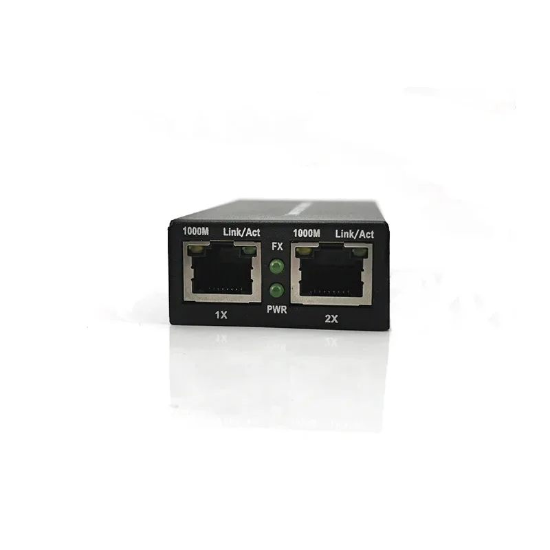1Pc 10/100/1000M Mini 2X Fiber Optical Transceiver Fibra Optic 25/30KM A/B SC SingleMode Switch Fiber Ethernet Media Converter