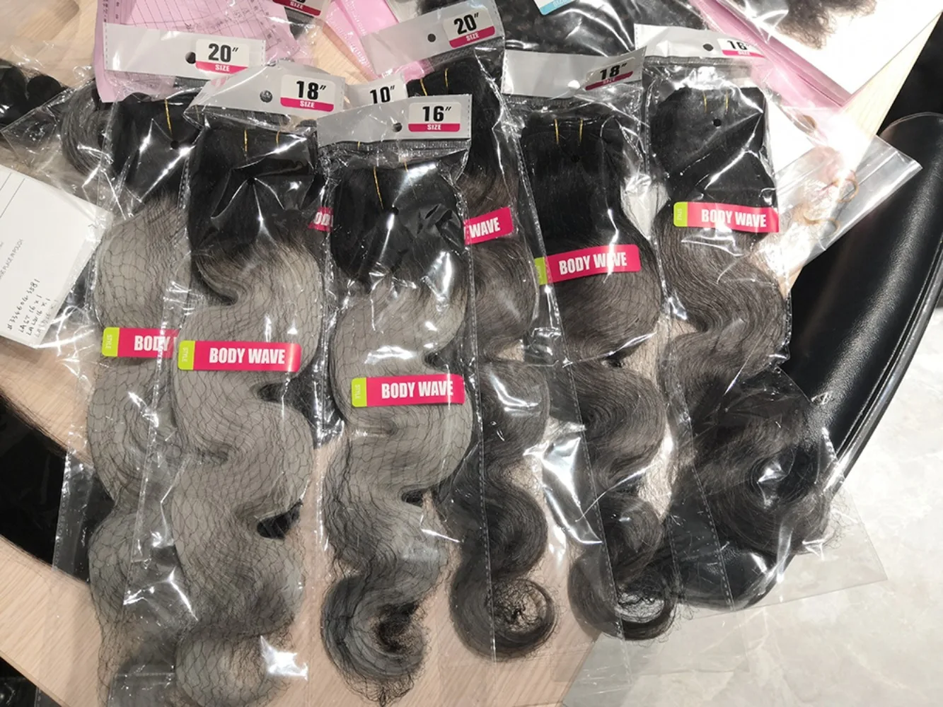 Human Hair Bundles Body Wave 10-22 inches Silver Dark Grey 1/3/4 Bundles Remy Weave Extension Ombre Black To Grey human hair extensions,human hair bundles,human hair bulk