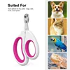 Pet Dog Cat Small Animal Nail Clipper, Suitable for Hamster Rabbit Hedgehog Chinchilla Guinea Pig Cats Paw Trimmer Grooming 2