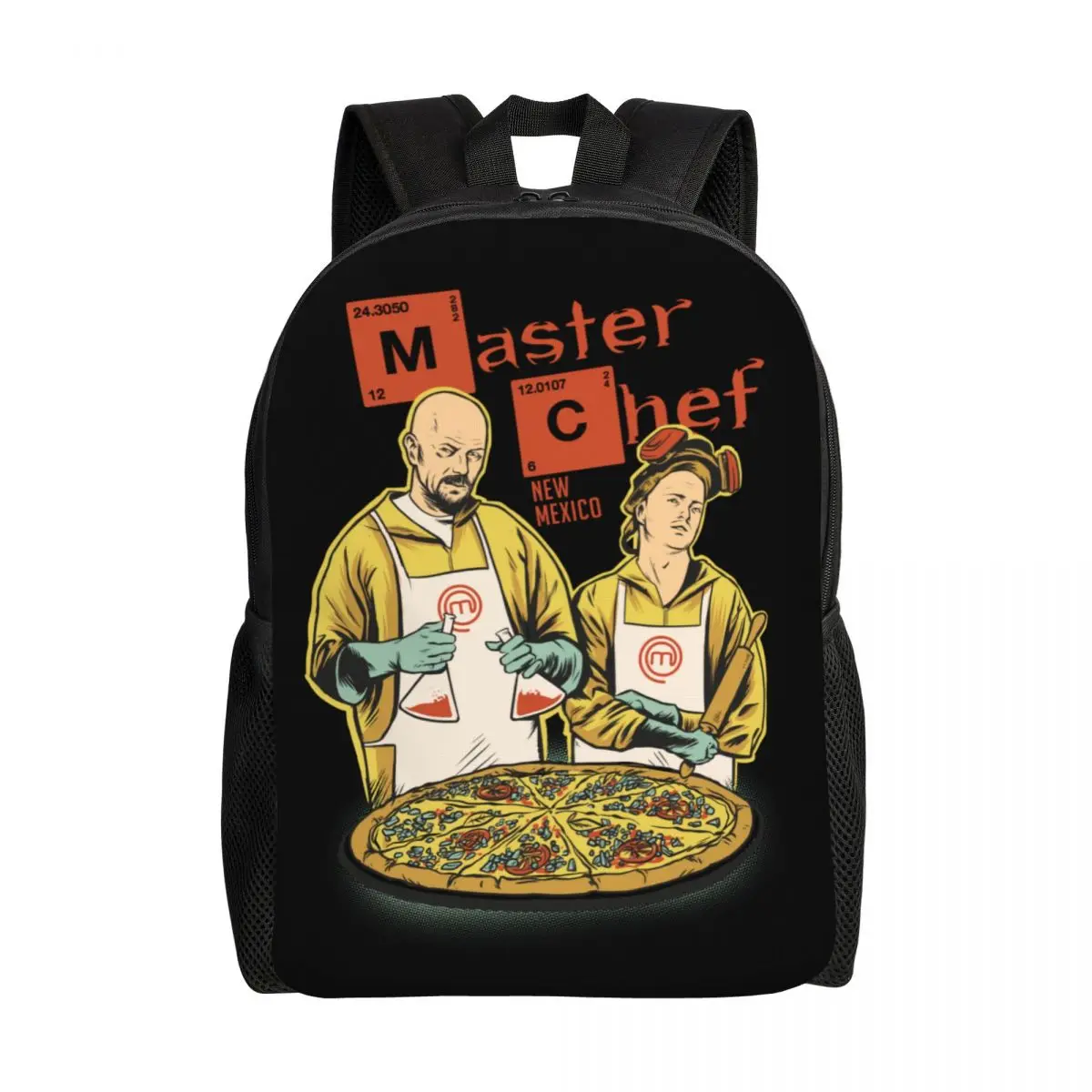

Personalized Breaking Bad Walter White Cook Meme Backpack Men Women Fashion Bookbag for College School TV Show Heisenberg Bags