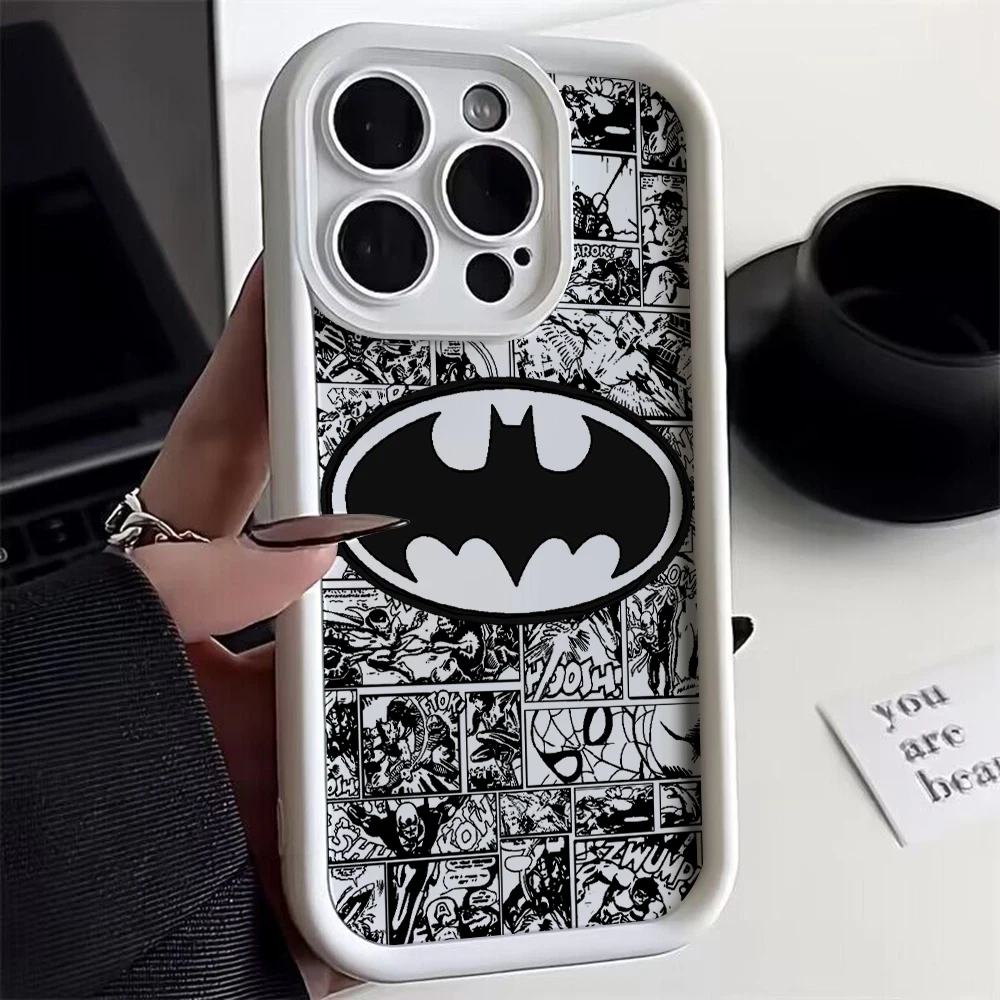 Batman Logo Soft Silicone TPU Phone Case - Sleek and Durable Protection