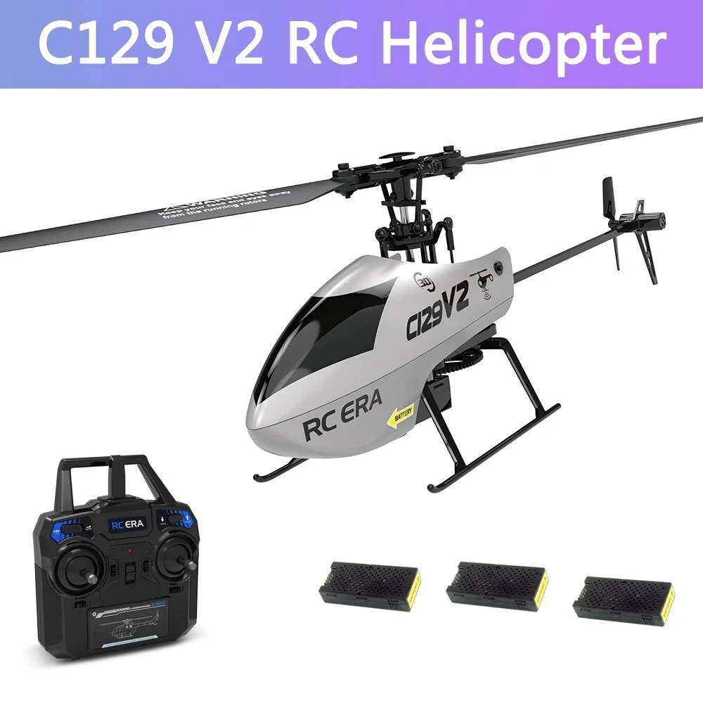 C129 V2 RC Helicopter original Accessories C129 Battery C129 RC Aircraft propeller USB Line C129V2 C129 V2 Helicopter battery