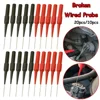 20/10pcs Insulation Piercing Needle Non-destructive Multimeter Test Probes Red or Black 30V 1A Measuring Device For Banana Plug 2