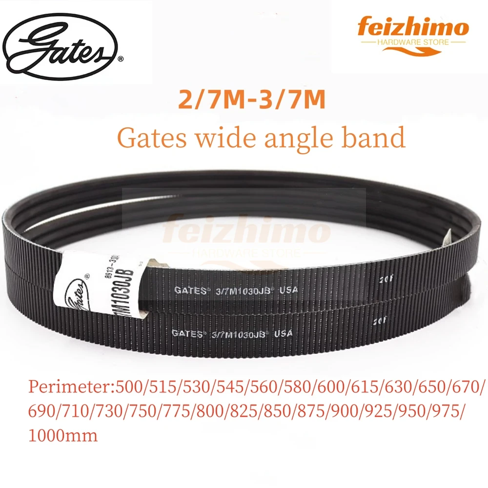 

Gates Wide Angle Band 2/7M and 3/7M Perimeter500/515/530/545/560/580/600/615/630/650/670/690/710/730/750/775/800/825/8501000mm