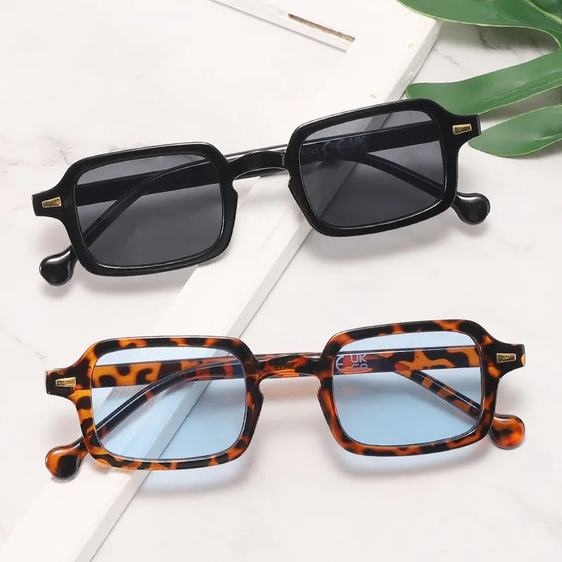 

Small Rectangle Sunglasses Women Oval Vintage Brand Designer Square Sun Glasses For Women Shades Female Eyewear Anti-glare UV400