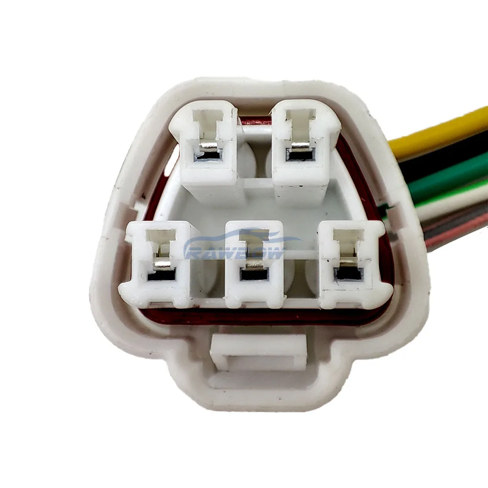 

1Set For 5 Pin/way female Fuel Pump Wiring Connector Pigtail Harness Plug Pigtail Wire 90980-11077 For Toyota 0090-527