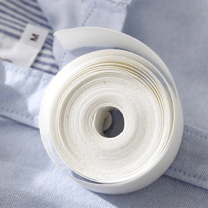 8/16M Women Self-Adhesive Collar Stickers Men Disposable Shirt Neck Liners Sweat Pads Clear Absorbent Sweat-removing Tape