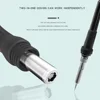 8909D Soldering Station Digital Display Hot Air Gun Soldering And Rework Station For Cell-Phone Welding Desoldering Repair Tools 4