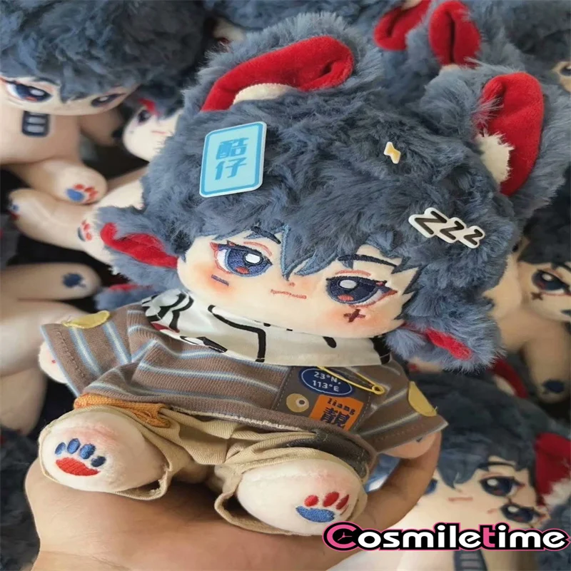 

No attributes Monster Pi Li Sir Plushie Cute Plush 20cm Doll Stuffed Dress Up Cospslay Anime Toy Figure Xmas Gifts LHX
