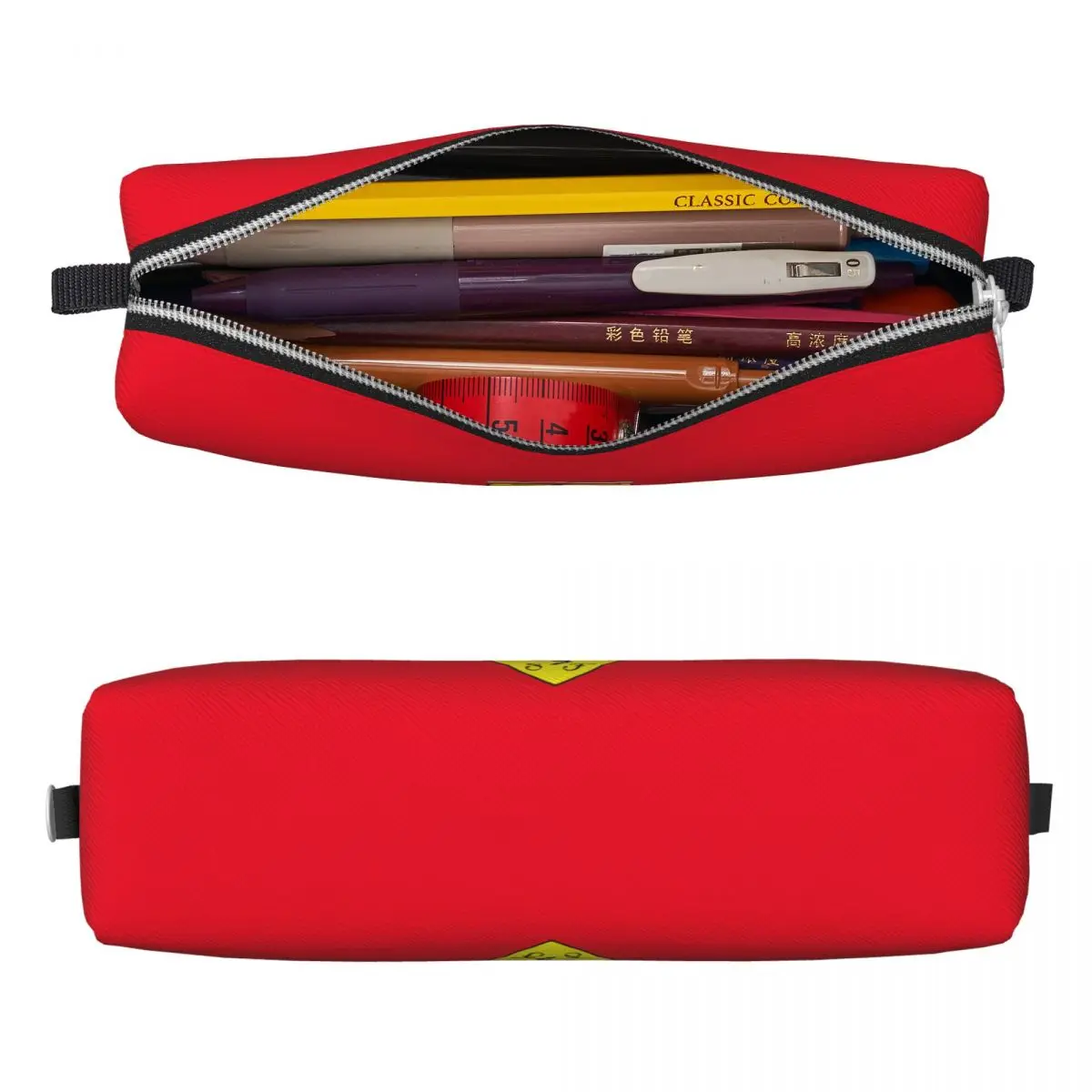 SF Team Charles Leclerc Pencil Cases Pencil Case Racing Pencilcases Pen Box For Girls Boys Bag School Supplies Gifts
