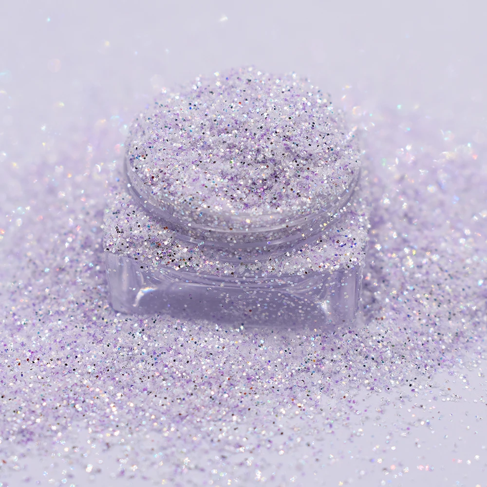 10g/Bag High Sparkle Diamond Glitter Mirror Silver Hybrid Nail Eyes Body Art Decoration Manicure Art Decoration Accessories