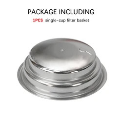 Reusable Double Layer Espresso Coffee Filter Baskets - Enhanced Portafilter Accessory (Single - cup)