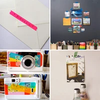 8 Roll/Set Colored Rainbow Decorative Tape DIY Scrapbooking Masking Tape Adhesive Stickers for Scrapbooking Crafting Holiday 2