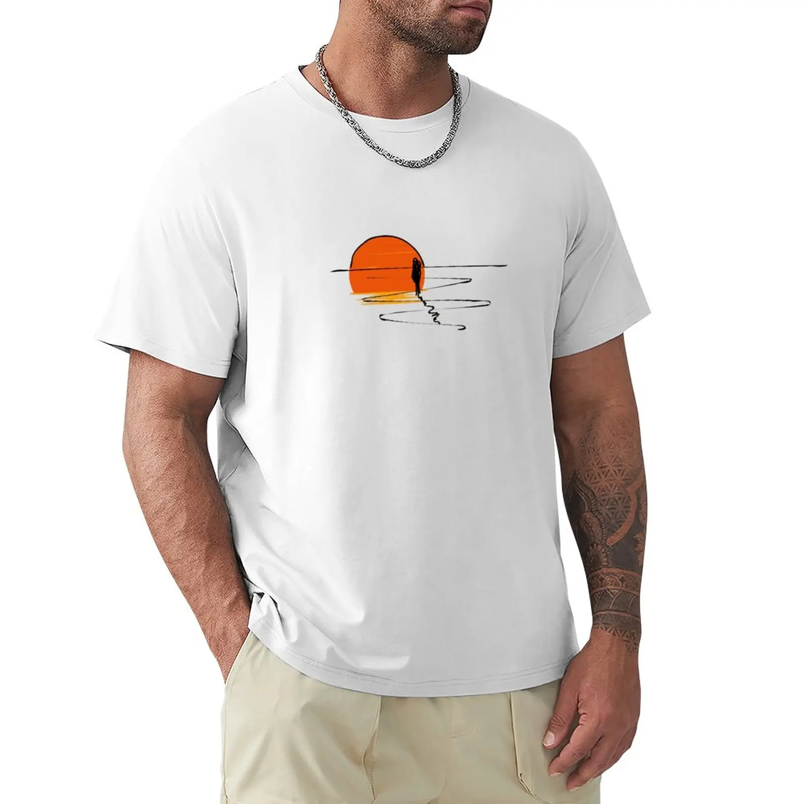 

Sunset T-Shirt cute clothes summer tops black t-shirts for men