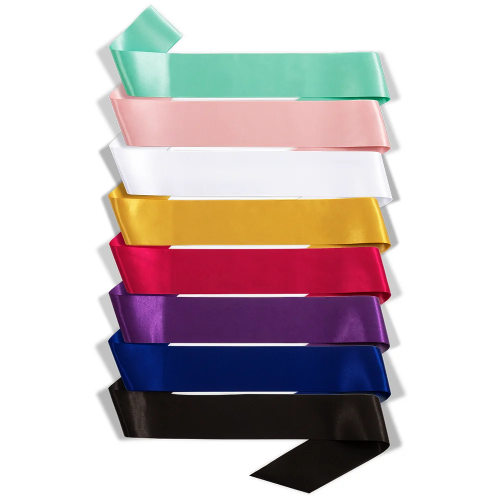 

Blank Satin Sash Plain Sash Make Your Own DIY Sash 8cm*90cm