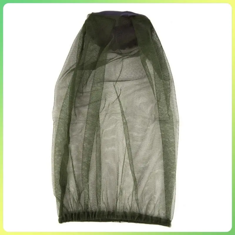 Outdoor Fishing Cap Bushcraft Anti Mosquito Insect Hat Fishing Bug Mesh Head Net Face Protector Hiking Men Women Camping Hats