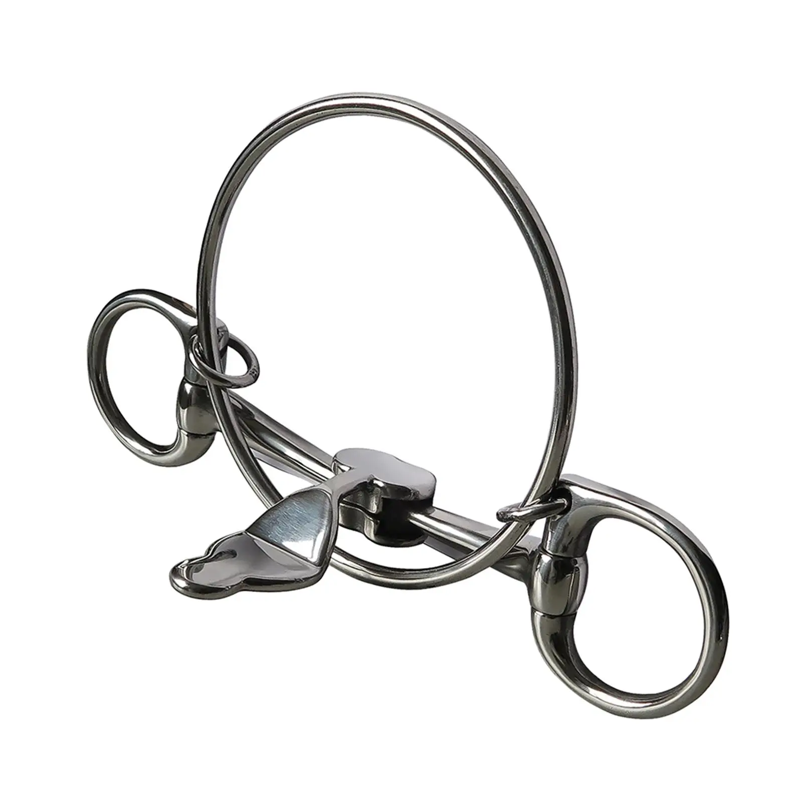 

Horse Bit Equestrian with Curb Hooks Chain Training Equipment for Horses with