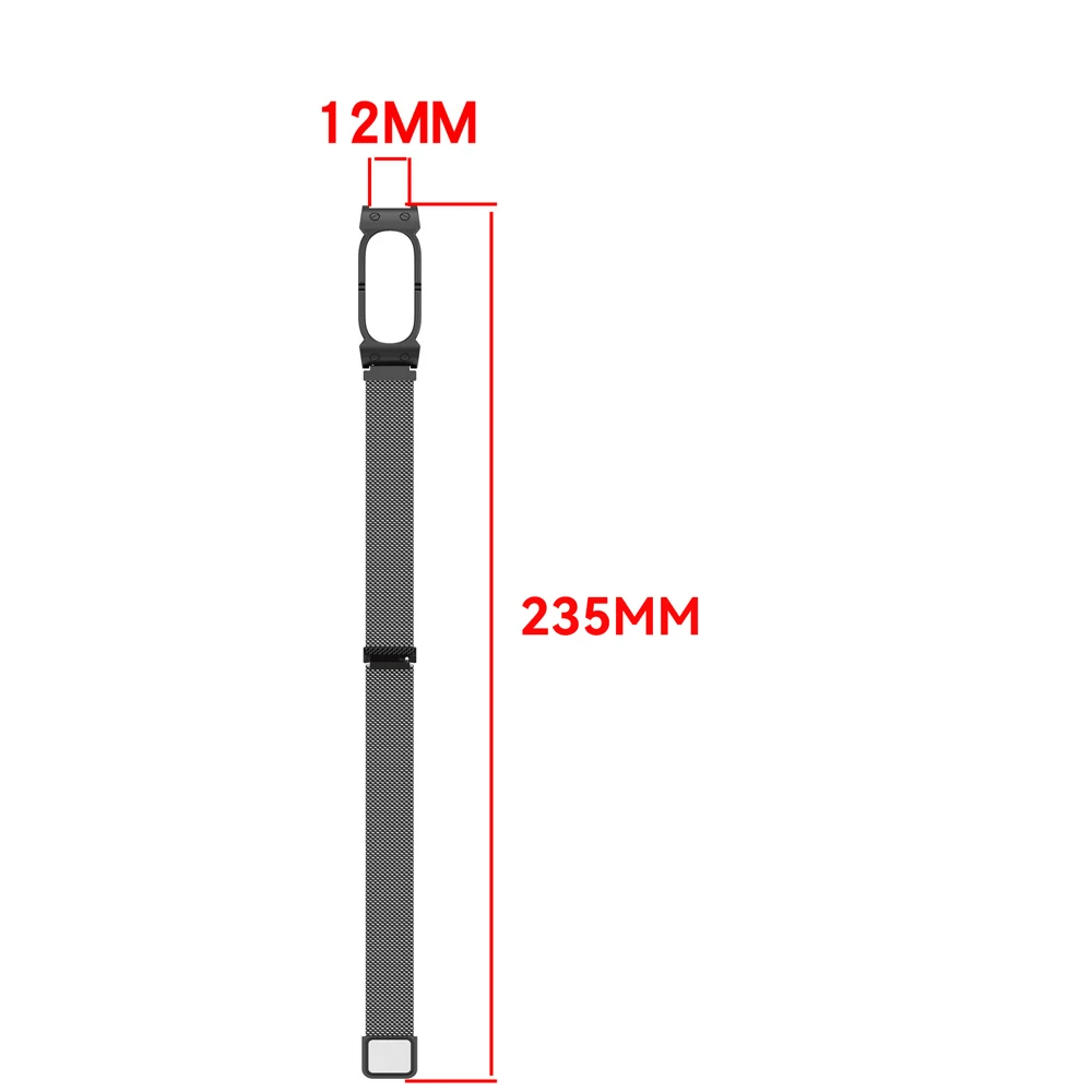 Milanese Magnetic Loop Stainless Steel Wristband Replacement Strap