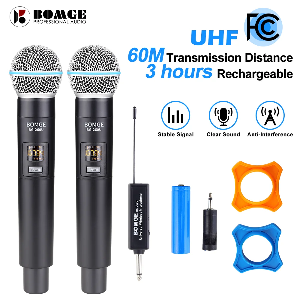 most Best Price Wireless Microphone System for Karaoke Party Classroom