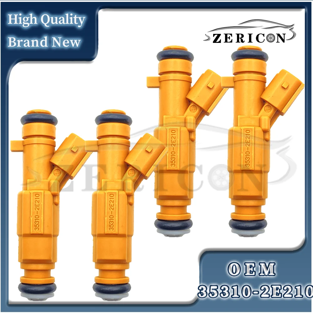 4pcs Brand New 35310 2E210 Fuel Injectors Nozzle For Kia Sportage 2016