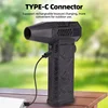 Mini Air Blower Turbo Jet Fan Wind Electric Blower Multifunctional Blowing Dust Dryer With Extra Nozzle Stepless Speed Regulatio 5