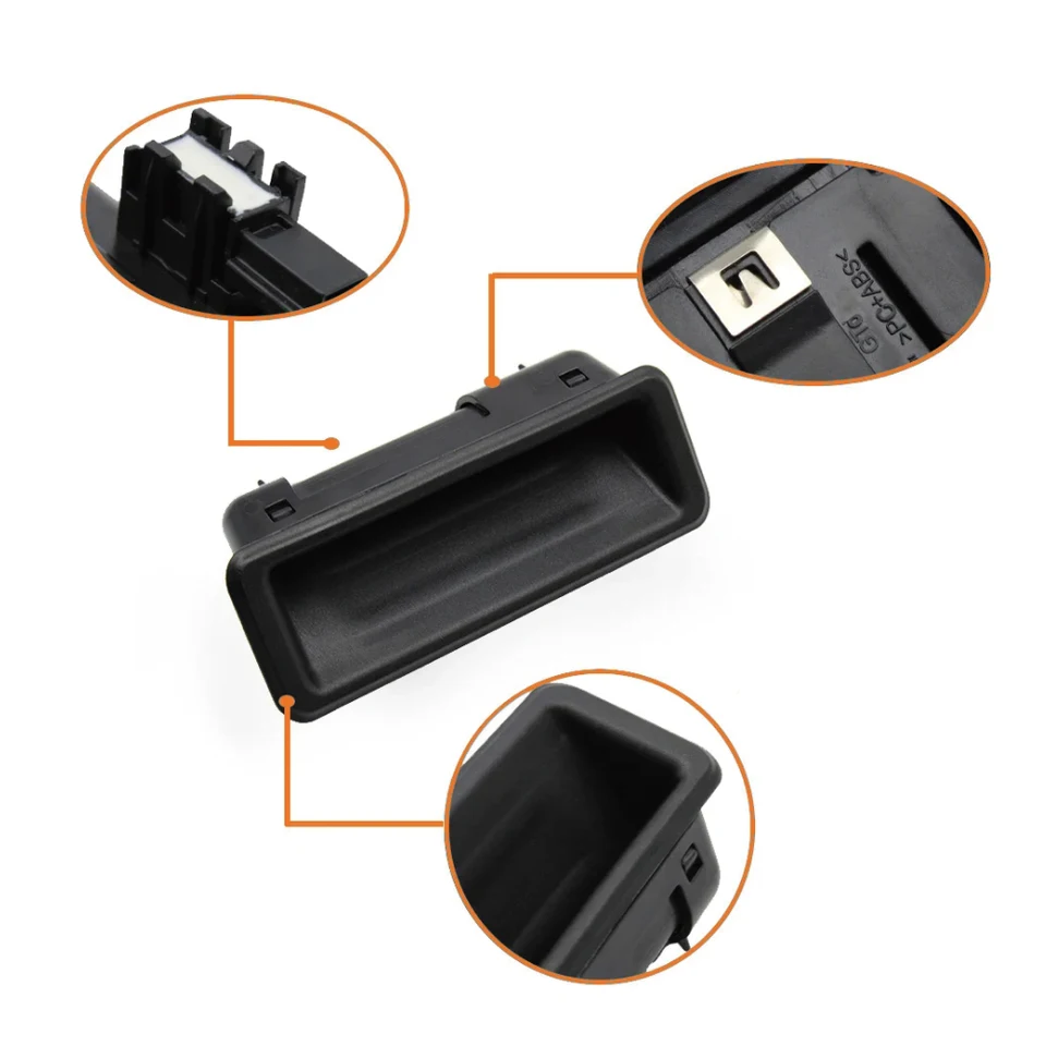 Cubierta De Perno De Tapa De Bisel Para Interruptor De Puerta Trasera