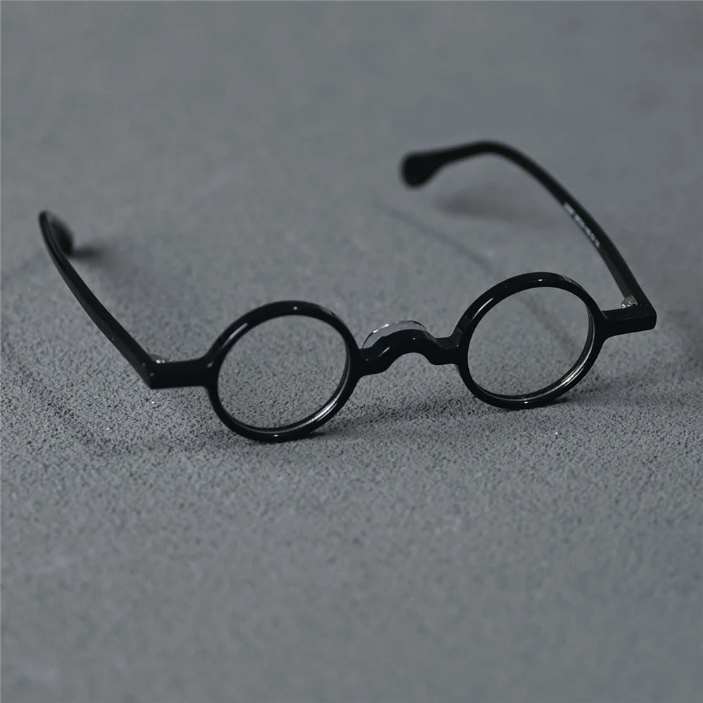 Cubojue Women's Full Rim Round Acetate Eyeglasses