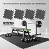 1/4/8Pcs 2.5cm Thick EVA Interlocking Foam Floor Mats Non-Slip Waterproof Puzzle Tiles for Gym Workout Home Kids Room Protection 6